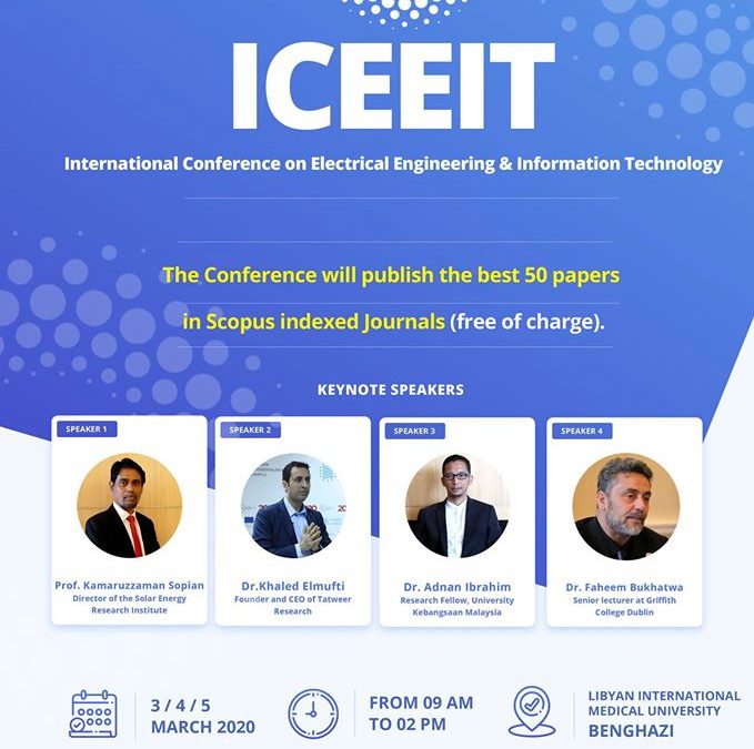 المؤتمر الدولي للهندسة الكهربائية وتقنية المعلوماتICEEIT