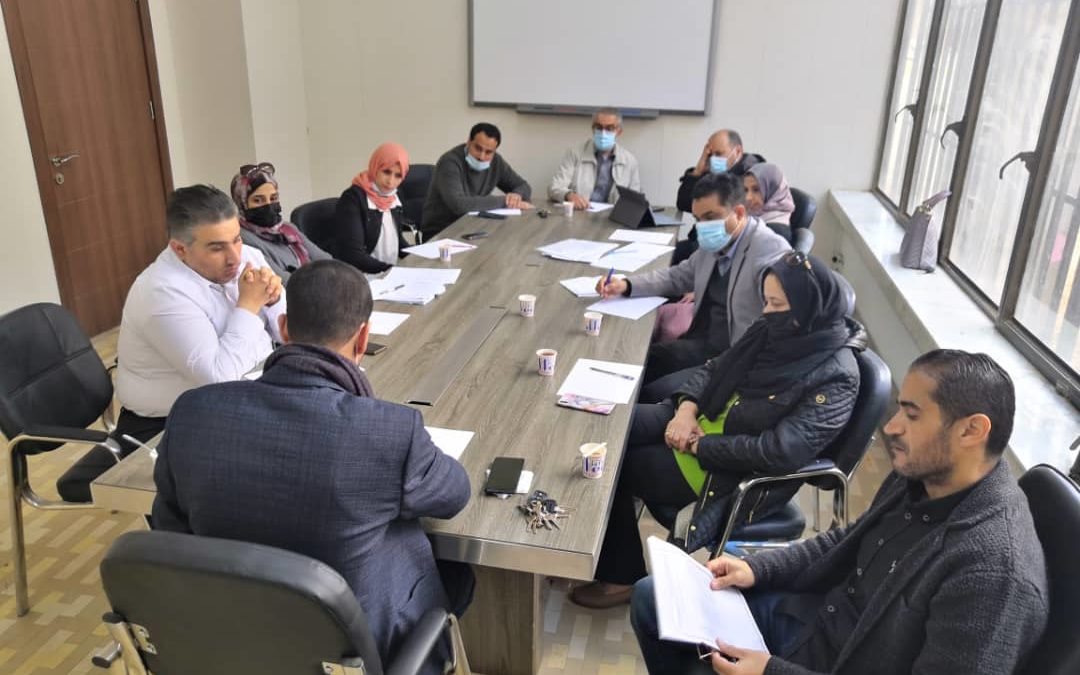 ‏اجتماع مجلس كلية تقنية المعلومات
