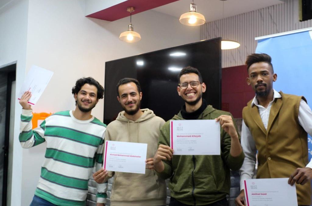 طلاب جامعة بنغازي يتأهلون للمرحلة القادمة في المسابقة العالمية لريادة الأعمال