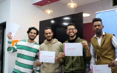 طلاب جامعة بنغازي يتأهلون للمرحلة القادمة في المسابقة العالمية لريادة الأعمال