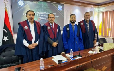 كلية تقنية المعلومات تناقش رسالة ماجستير حول استخدام الرؤية الحاسوبية للقيادة الذاتية