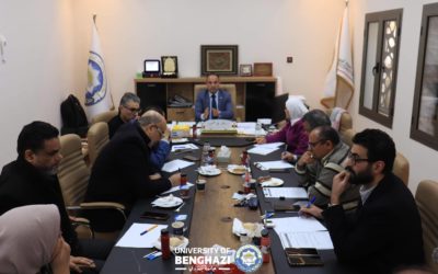 مجلس كلية تقنية المعلومات بجامعة بنغازي يعقد اجتماعه الأول للعام الحالي
