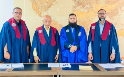 مناقشة رسالة ماجستير بكلية تقنية المعلومات حول تقنيات التعلم العميق للتعرف على الكتابة العربية اليدوية
